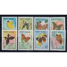 FLORES MARIPOSAS SERIE COMPLETA DE ESTAMPILLAS MINT !!! VIETNAM 8,25 EUROS